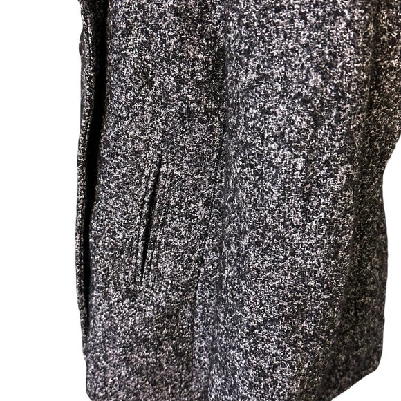 Calvin Klein Classic Double Breasted Large Buttons Wool Blend Jacket Size 12 - Picture 7 of 16